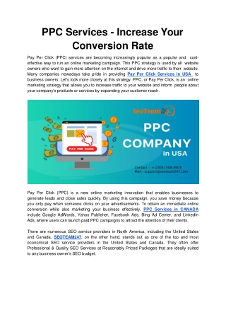 PPC Services - Increase Your Conversion Rate-converted