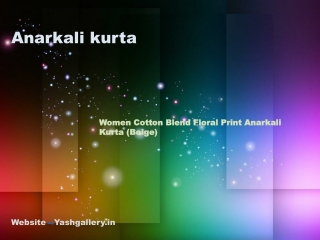 anarkali kurta ppt