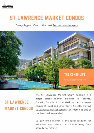 St Lawrence Market Condos Purchase Guide By Casey Ragan