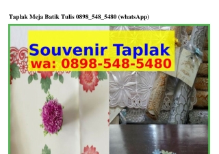 Taplak Meja Batik Tulis O8ᑫ8.5Կ8.5Կ8O{WA}