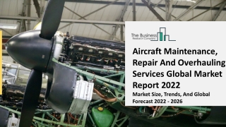Aircraft Maintenance, Repair and Overhauling Services Market Growth 2031
