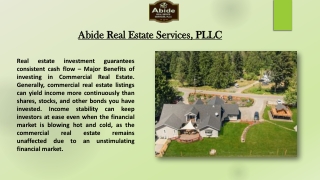 Finding A New Home Contact Abide Real Estate