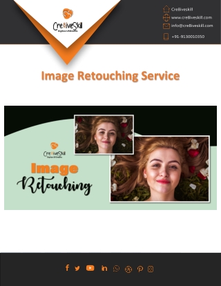 Image Retouching Services Online | Cre8iveSkill