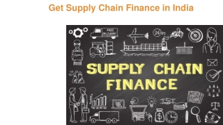 Apply for Supply Chain Finance in India with Bajaj Finserv