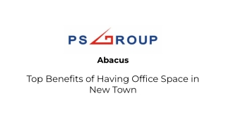 Abacus- Top Benefits of Having Office Space in New Town