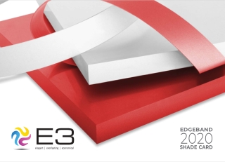 E3 Introduce First Time In India Paper Laminates Matching with Edge Band.