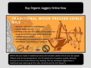 Buy Organic Jaggery Online Now