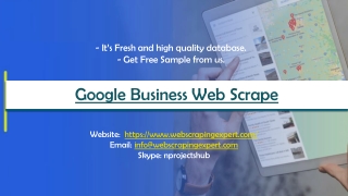 Google Business Web Scrape