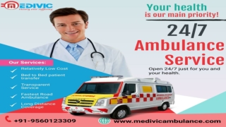 Medivic Ambulance Service in Ranchi and Varanasi for Patient Relocation