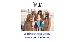 California Women's Boutique