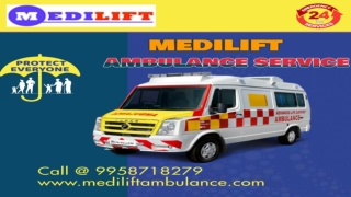 Best Road Medilift Ambulance Service in Darbhanga and Samastipur, Bihar