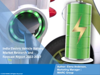 India Electric Vehicle Battery Market PDF: Size, Share, Trends, Analysis, Growth