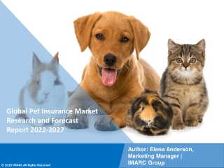 Pet Insurance Market PDF: Size, Share, Trends, Analysis, Growth & Forecast