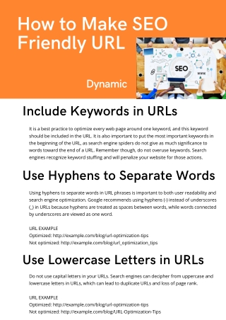 How to Make SEO Friendly URL