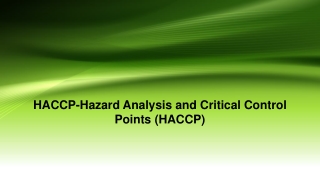 HACCP