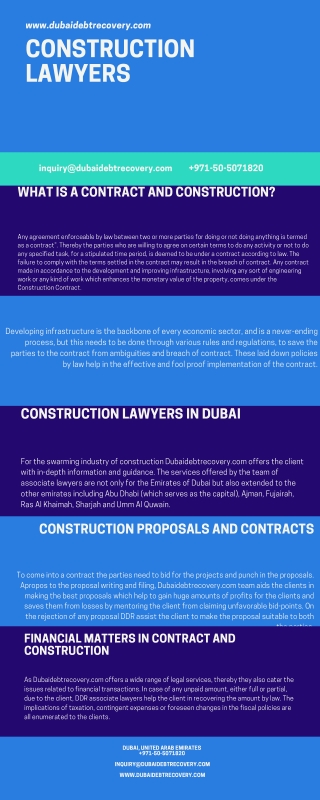 Construction Lawyers