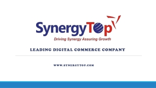 Digital Commerce Company San Diego - SynergyTop