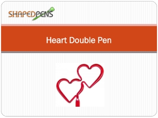 Heart Double Pen