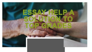 Essay help A Solution To Top Grades