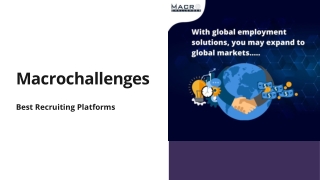 Best  Recruiting Platforms  MacroChallenges