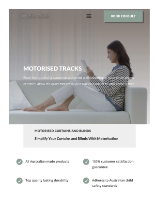 Motorised Blinds Perth
