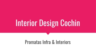 Interior Design Cochin