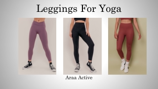 Leggings For Yoga