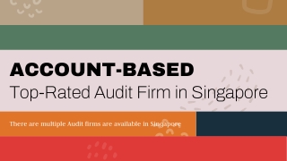 Top-rated Audit Services firm in Singapore