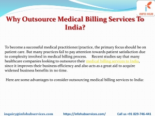 Why Outsource medical billing services to IndiaPDf