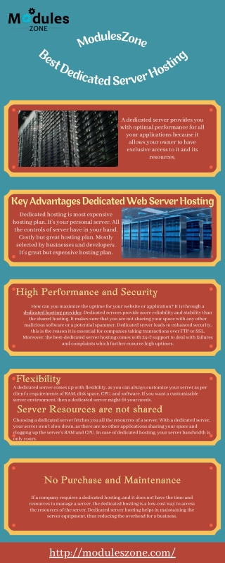 Best Dedicated Server Hosting