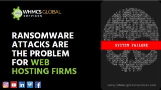 Ransomware Attacks Have Become A Great Danger To Web Hosting Firms