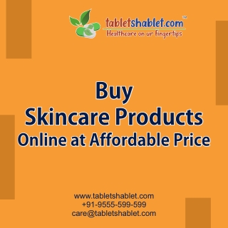 Shop For Skincare Cream Online at Lowest Price | TabletShablet