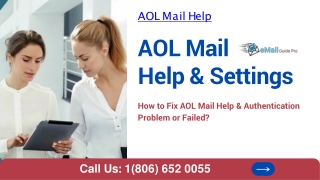 How to Fix AOL Mail Authentication Problem or Failed