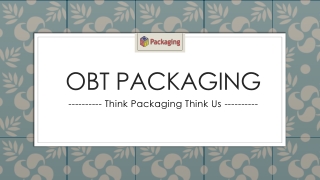 Custom Boxes