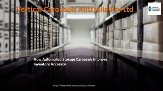 How Automated Storage Carousels Improve Inventory Accuracy