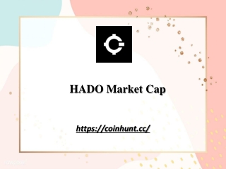 HADO Market Cap | coinhunt.cc