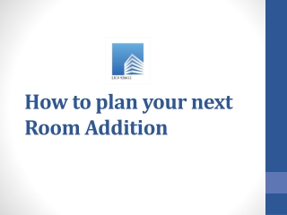 How to plan your next Room Addition