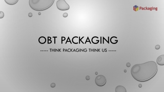 Gold Foil Boxes