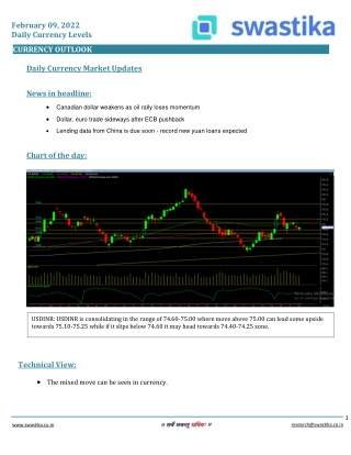 Curreny daily levels (09-Feb)