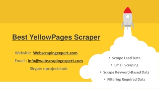 Best YellowPages Scraper