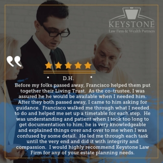 Probate lawyers at keystone law firm for wills and trusts