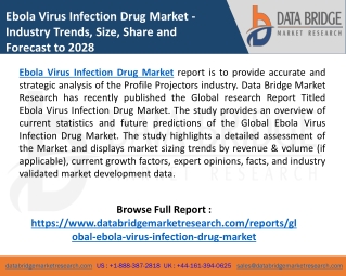 Ebola Virus Infection Drug Market Detailed Research Report Business Growth