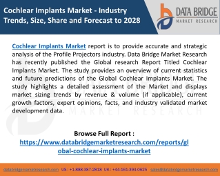 Cochlear Implants Market Size, High Demand, Manufacturers, Growth, Opportunity,
