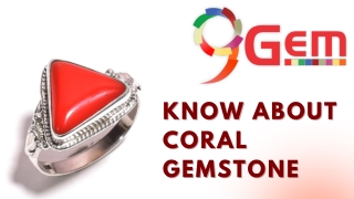 Know About Coral Gemstone