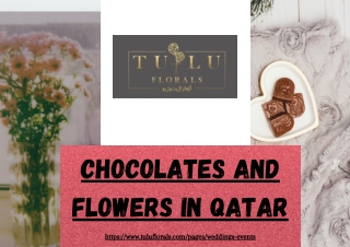 Chocolates and Flowers in Qatar | Tuluflorals - UAE