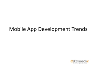 Mobile App Development Trends 2022