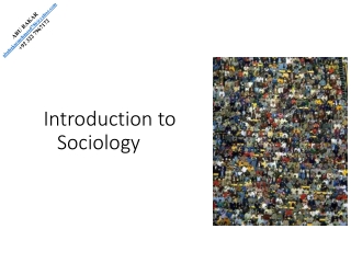 intro to sociology