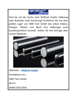 Wolfram Kupfer