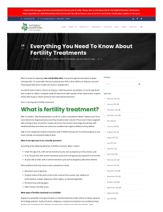 Everything You Need To Know About Fertility Treatments