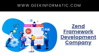 Zend Framework Development Company - GeekTech